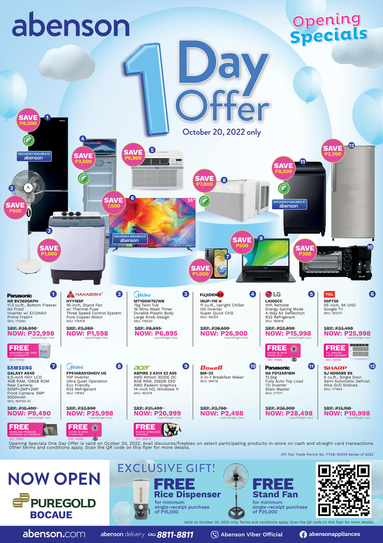 Abenson Abenson Puregold Bocaue Opening Page 1