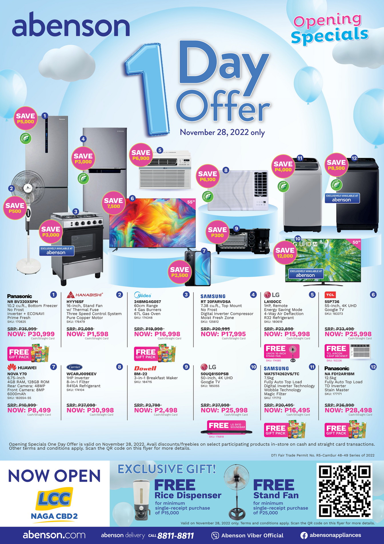 Abenson Abenson LCC Naga CBD2 Opening Page 1