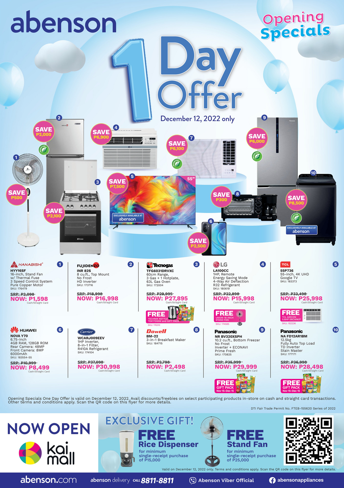 Abenson Abenson Kai Mall Opening Page 1