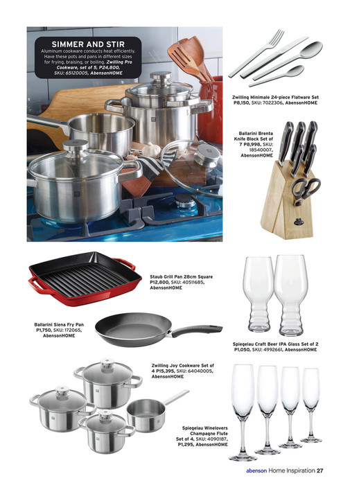 Abenson - Abenson Home Inspiration 2024 Magazine - Page 26-27