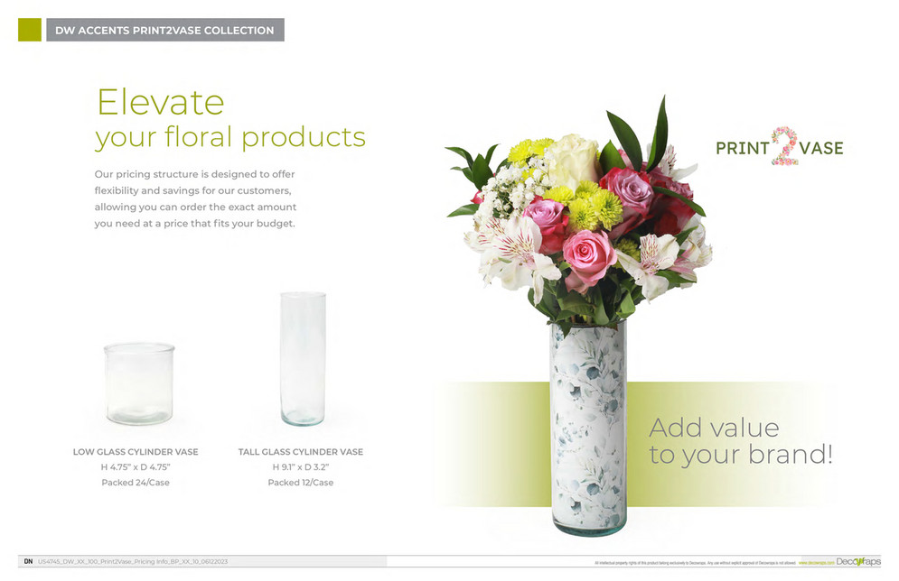 Decowraps Print2Vase Catalog Page 27