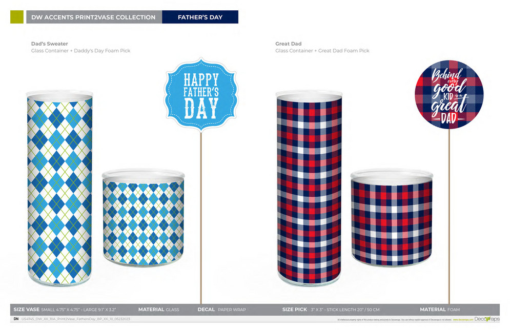 Decowraps Print2Vase Catalog Page 12