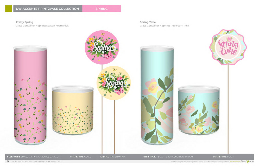 Decowraps Print2Vase Catalog Page 6