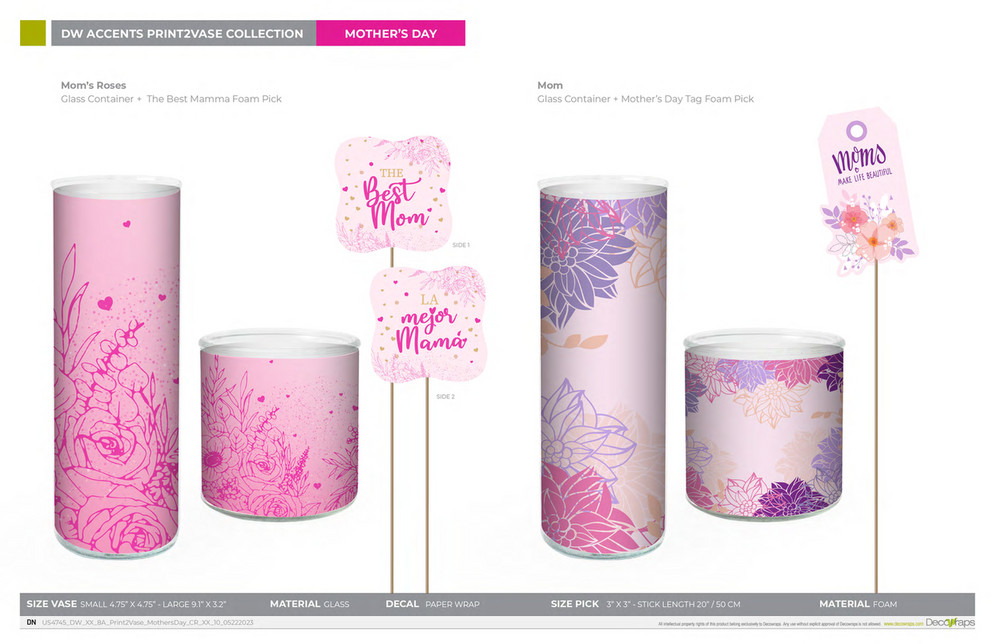 Decowraps Print2Vase Catalog Page 10