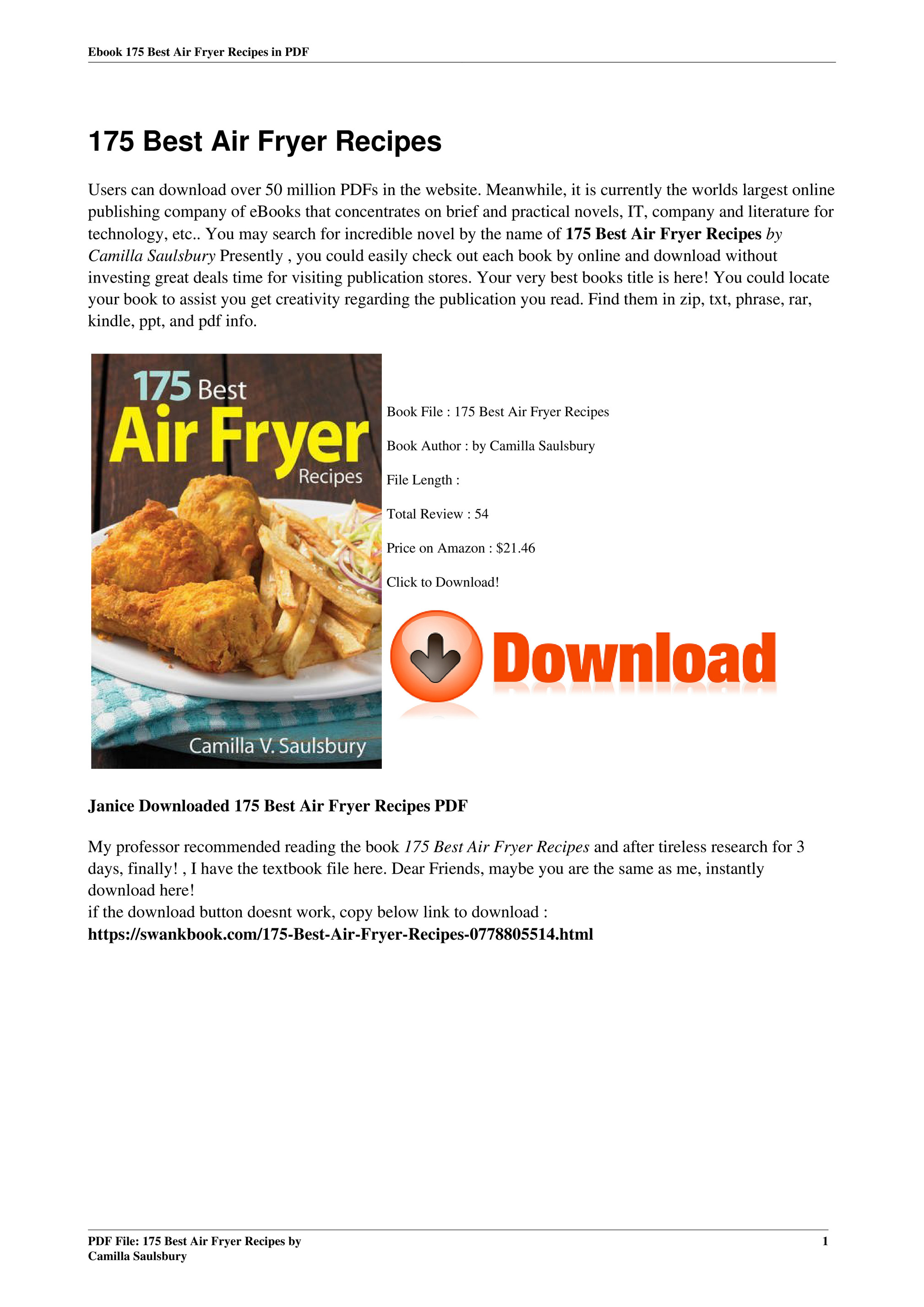 175 best air fryer recipes