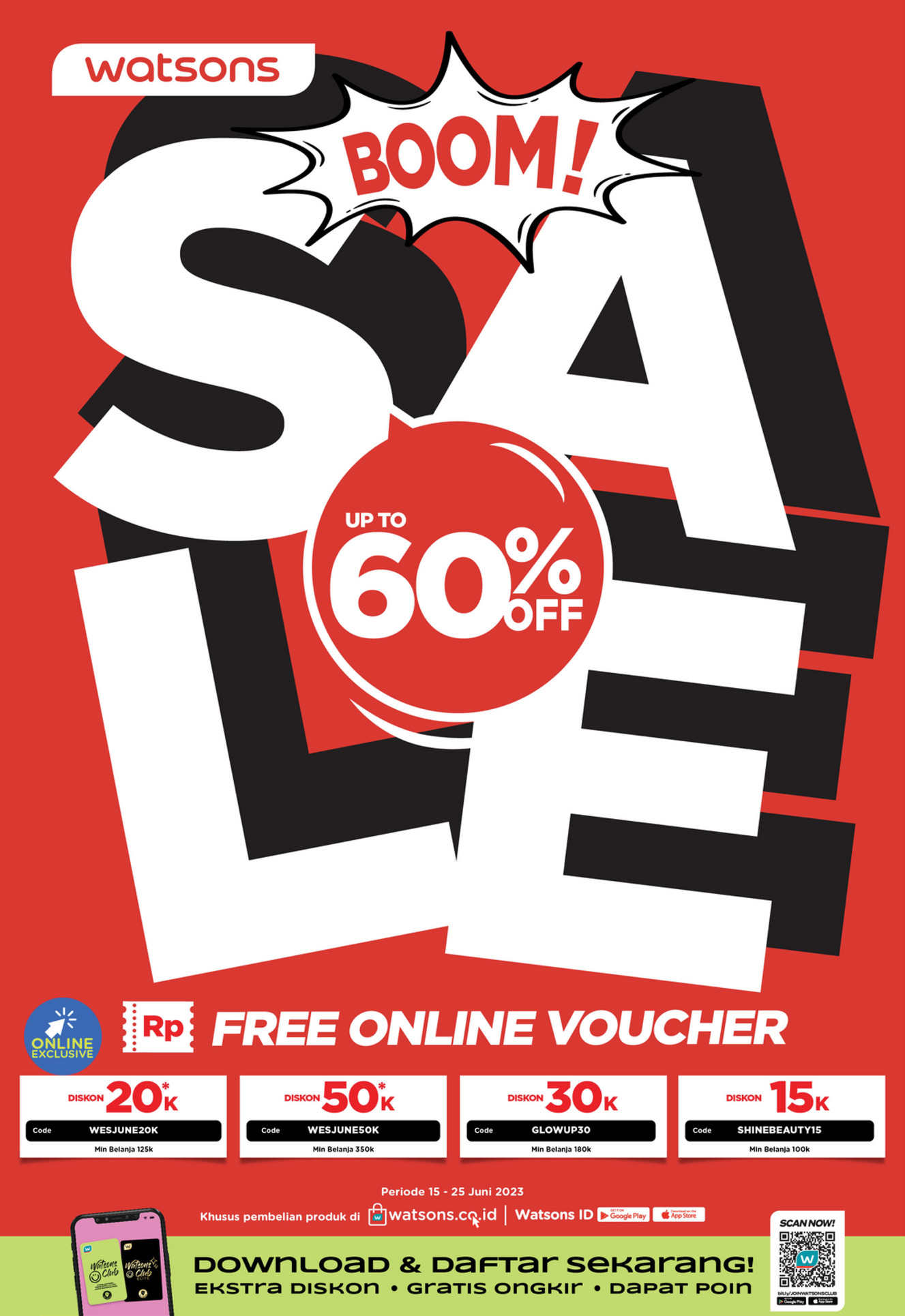 My publications Katalog Watsons_BOOM SALE_15 25 Juni 2023 Page 1