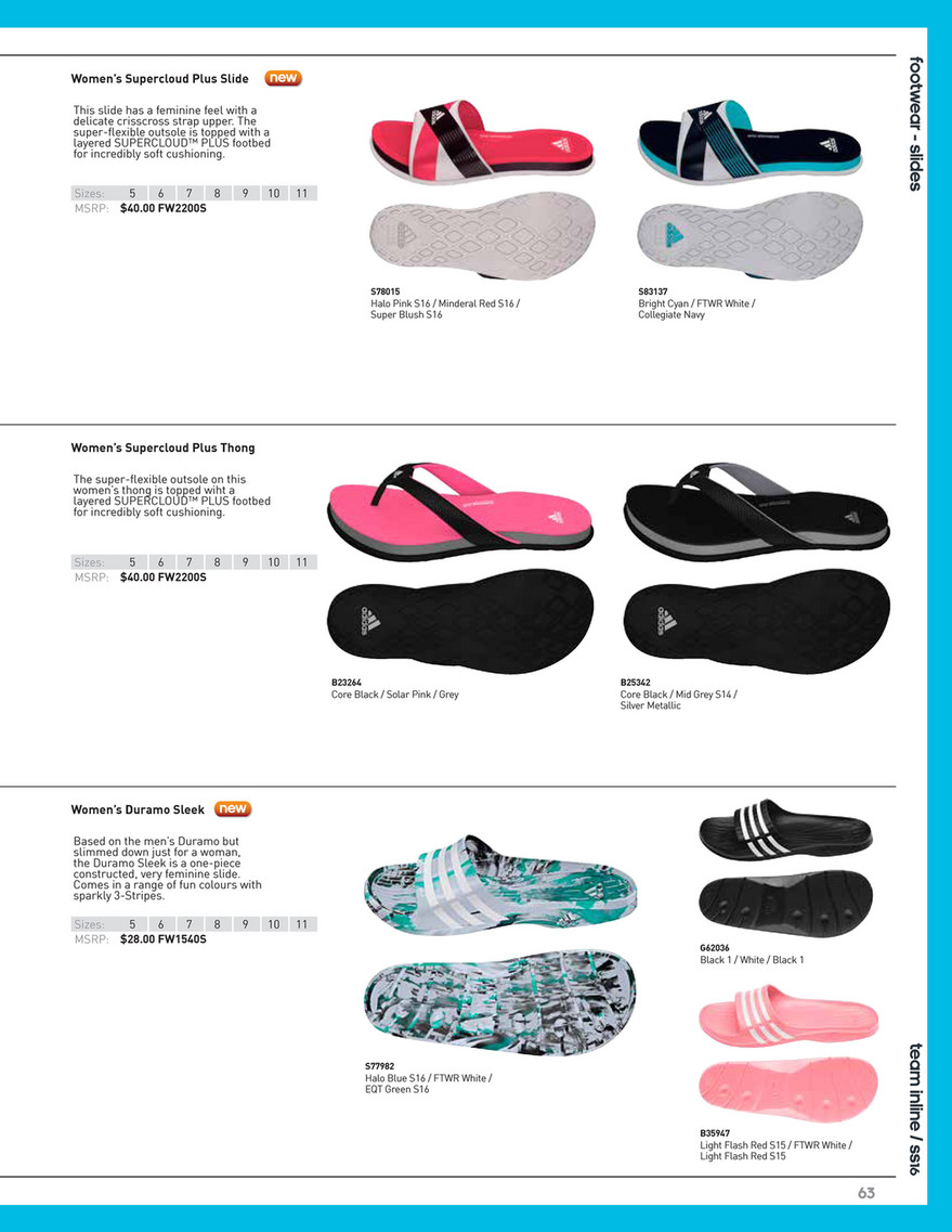 My publications - adidas 2016 Spring \u0026 Summer Catalogue - Page 64-65