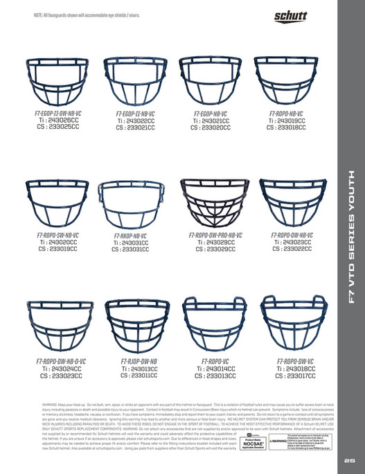 My publications - 2022 Schutt Football Catalog Spreads compressed ...
