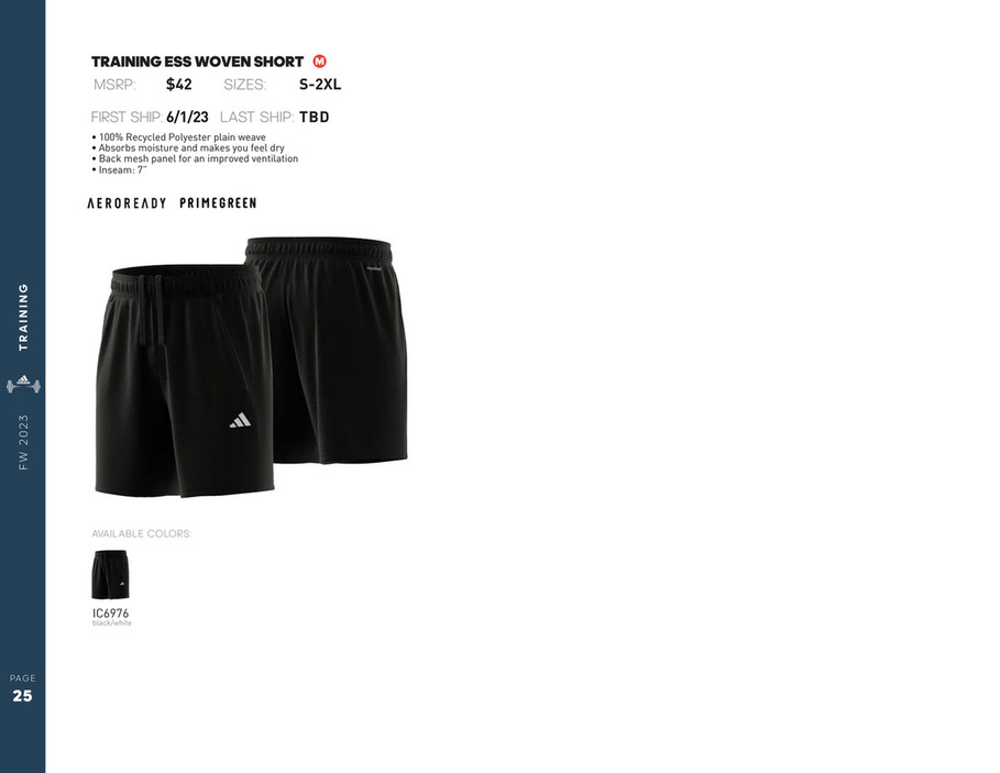 My publications Adidas FW23 Team Inline Catalogue Page 25