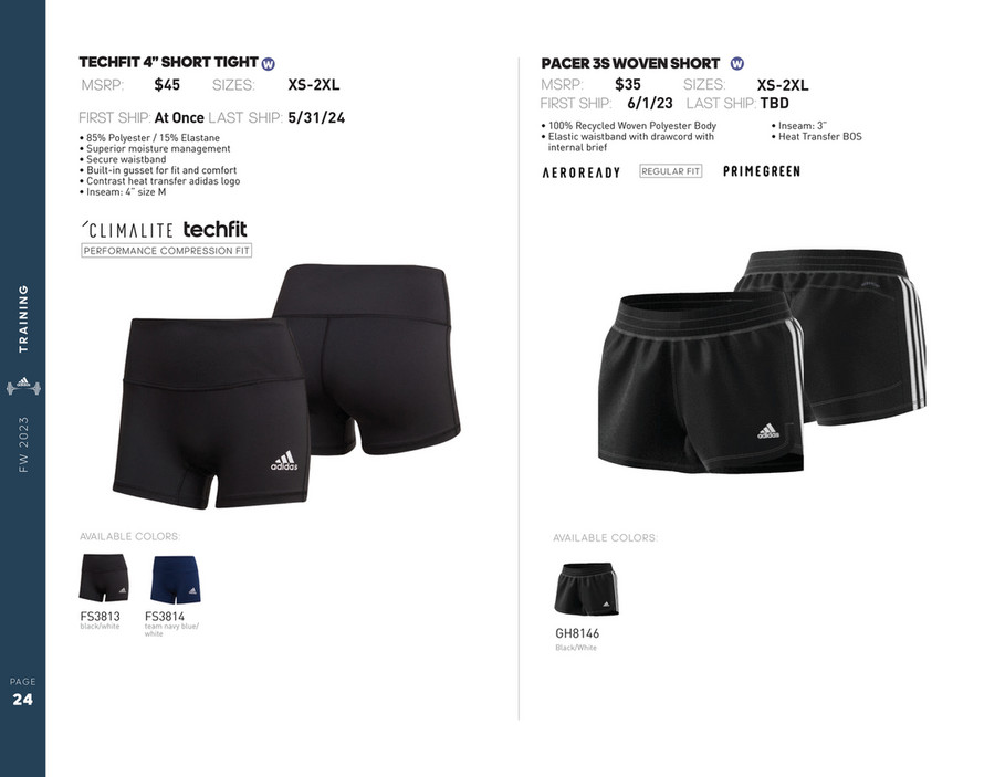 My publications Adidas FW23 Team Inline Catalogue Page 24