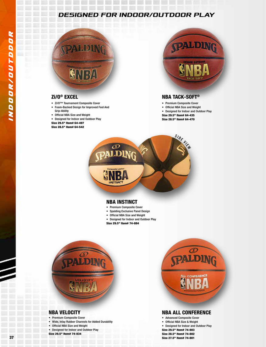Spalding NBA Instinct 29.5 Basketball 