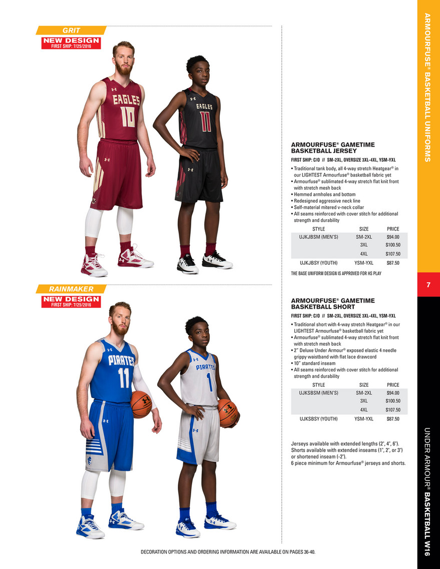 My publications - Under Armour Basketball Catalogue FW 2016 - Page 6-7