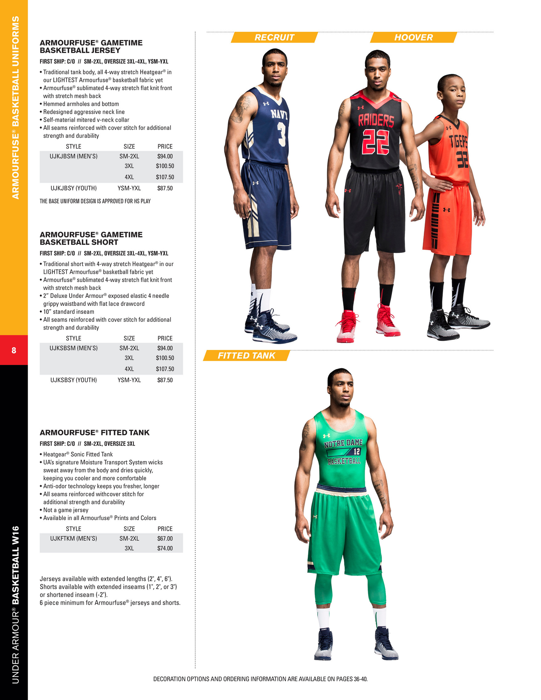 under armour basketball catalog