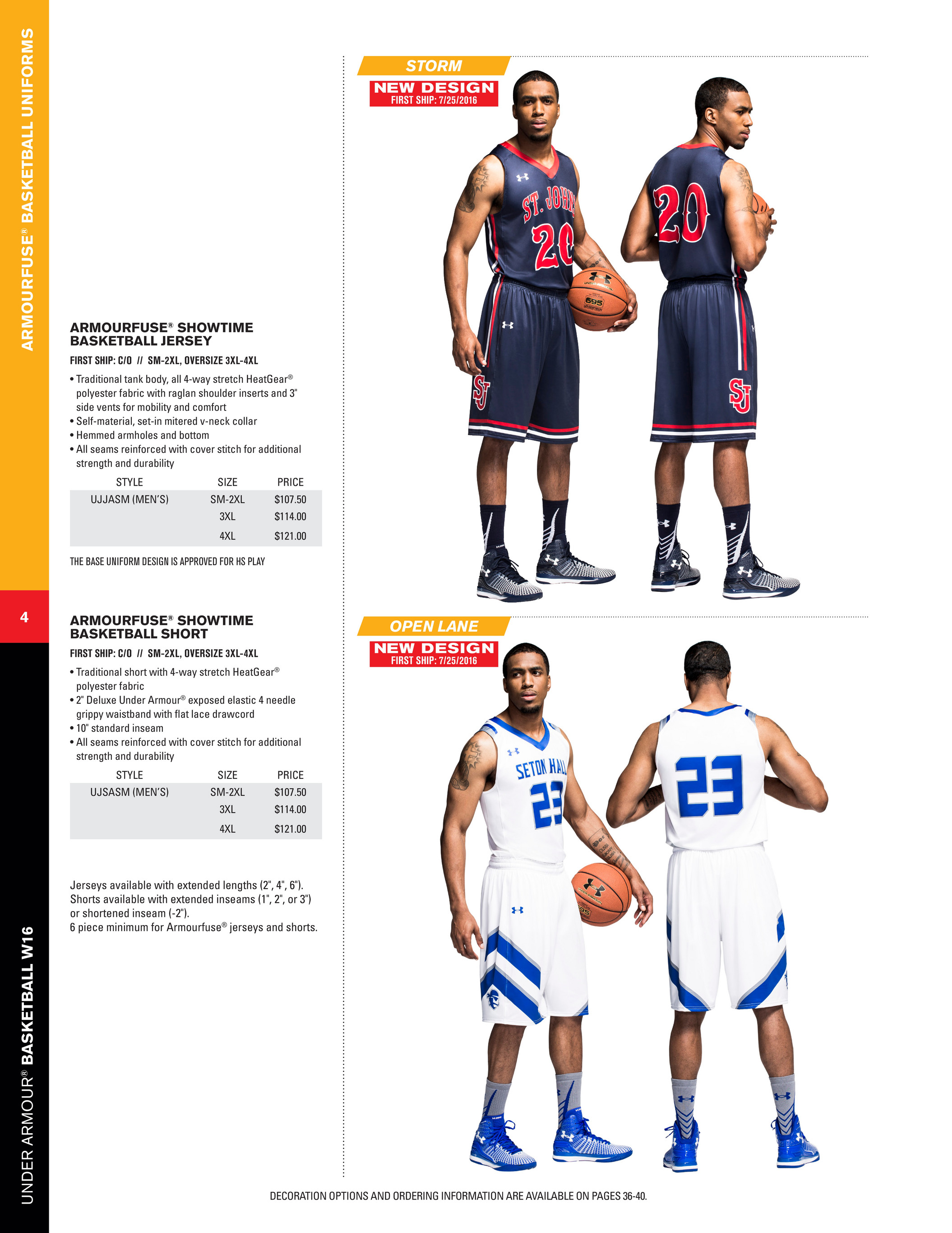 My publications - Under Armour Basketball Catalogue FW 2016 - Page 6-7