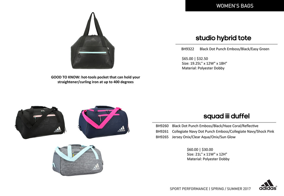 adidas studio hybrid tote bag