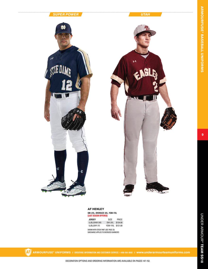 Under Armour Baseball Uniforms SS21 - Page 4-5