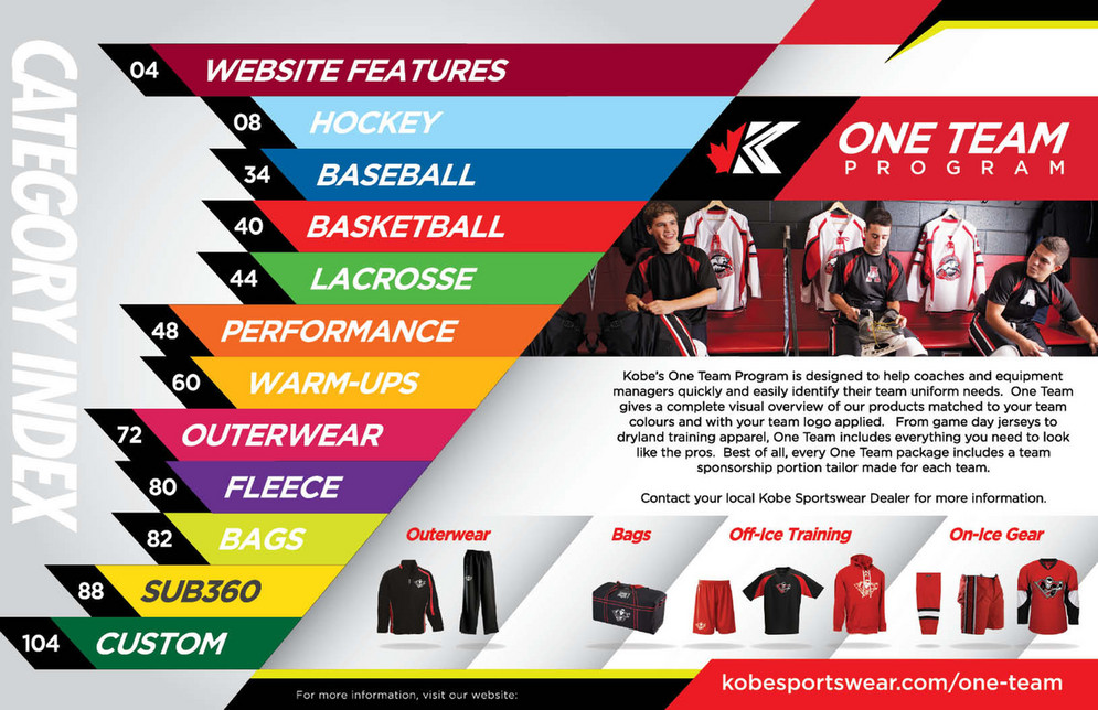My Publications Kobe Sportswear In Stock Custom Catalogue Page 4