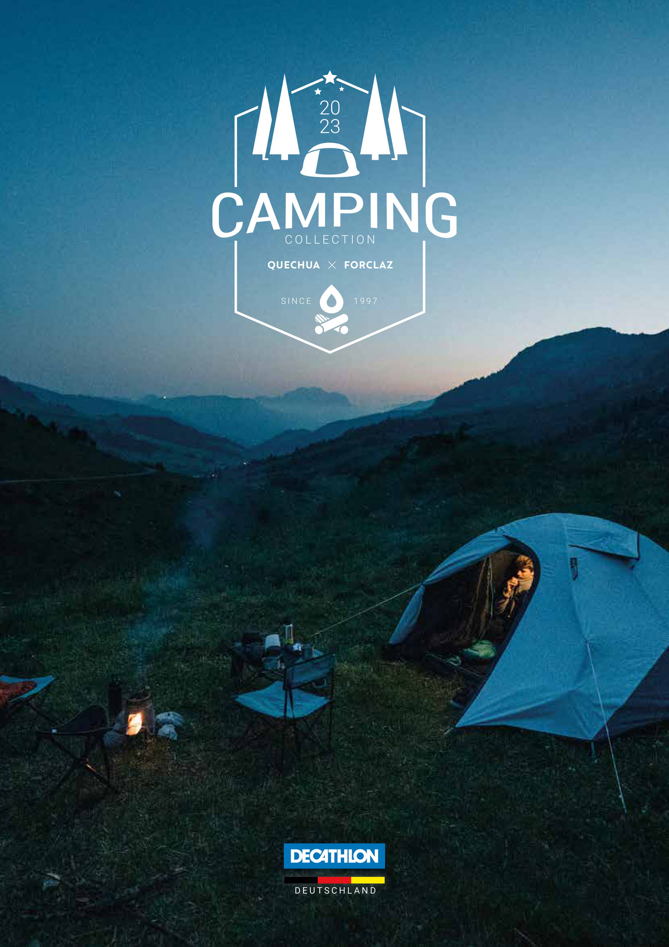 Camping Katalog Quechua 2023 DECATHLON Seite 1