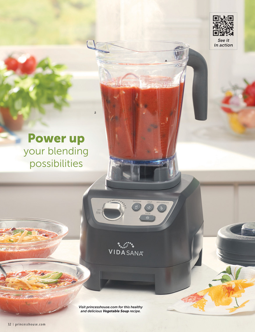 Princess House - 🧙‍♀️#HappyHalloween! Don't miss this wickedly delicious  deal on your personal potion-maker. From blending smoothies and salsas to  grating cheese - our Vida Sana personal blender is a treat fit