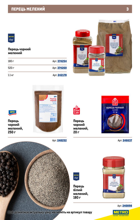 Каталог спецій - Сторінка 3