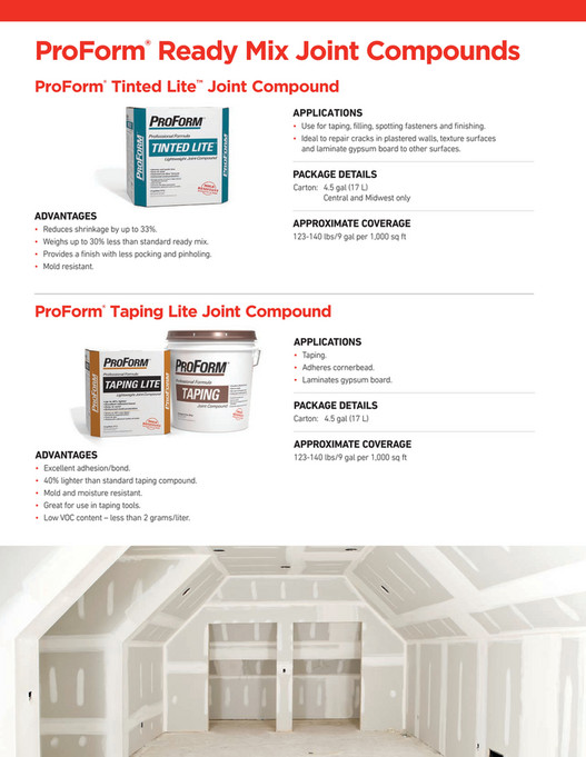 ProForm Finishing Products Construction Guide Page 89