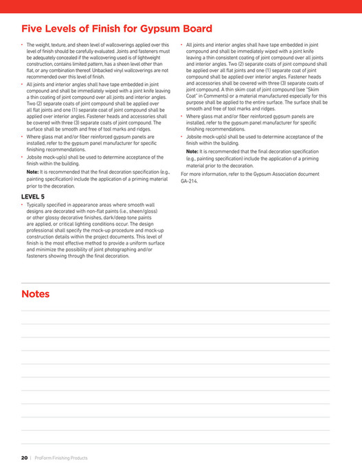 ProForm Finishing Products Construction Guide - Page 22-23