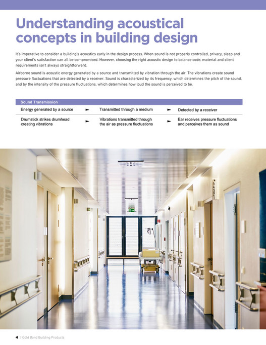 National Gypsum Company - NGC SoundBreak XP Sound Solutions Guide - Page 1