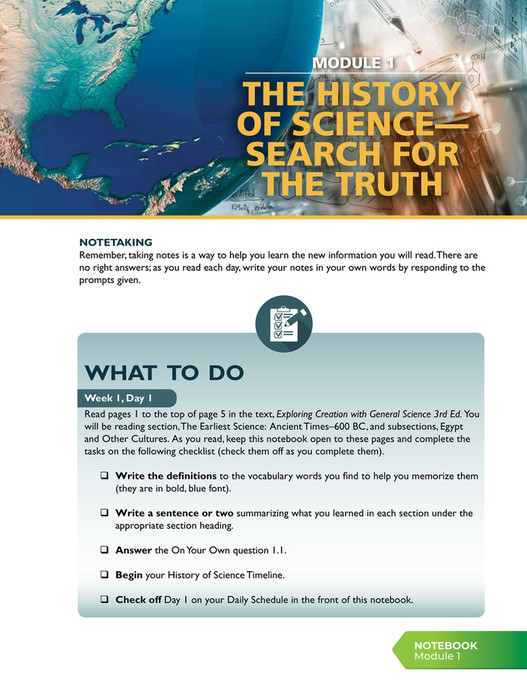 Sample of Exploring Creation with General Science from Apologia - Page 54