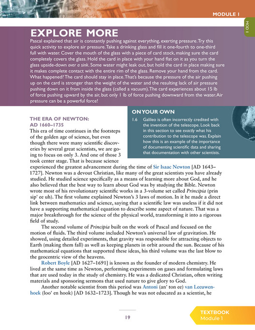 Apologia educational ministries exploring creation with general