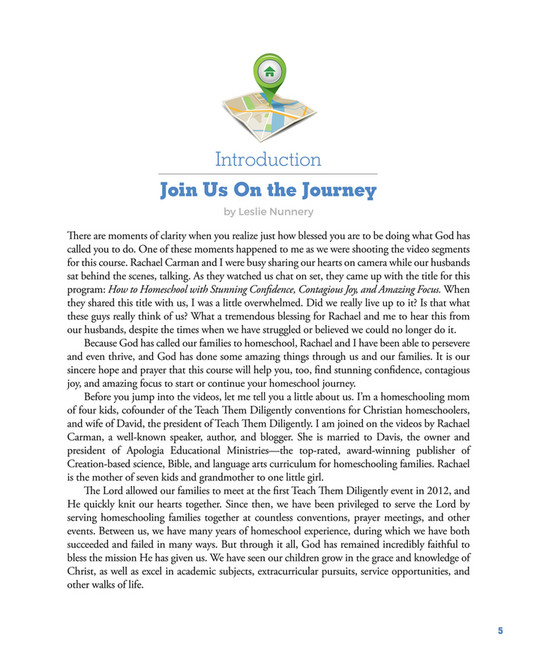 Apologia Educational Ministries - How To Homeschool | Sample - Page 6