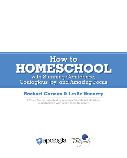 Apologia Educational Ministries - How To Homeschool | Sample - Page 1