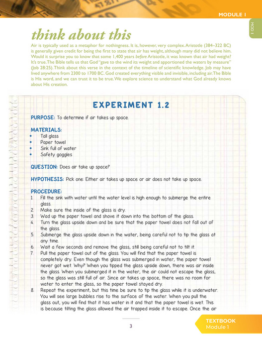 Apologia educational ministries exploring creation with chemistry