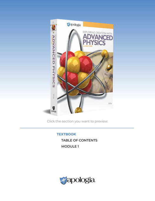Apologia educational ministries exploring creation with advanced