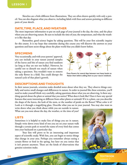 Apologia Educational Ministries - Exploring Creation with Botany ...