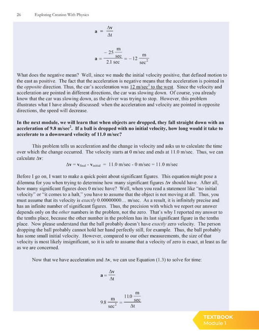 Apologia educational ministries exploring creation with physics