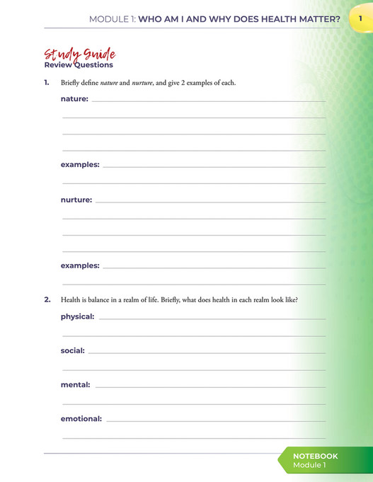 Apologia educational ministries exploring creation with health and