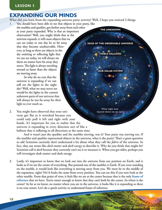 Expanding Science Lesson Apologia Educational Ministries - Exploring Creation with Earth Science ...