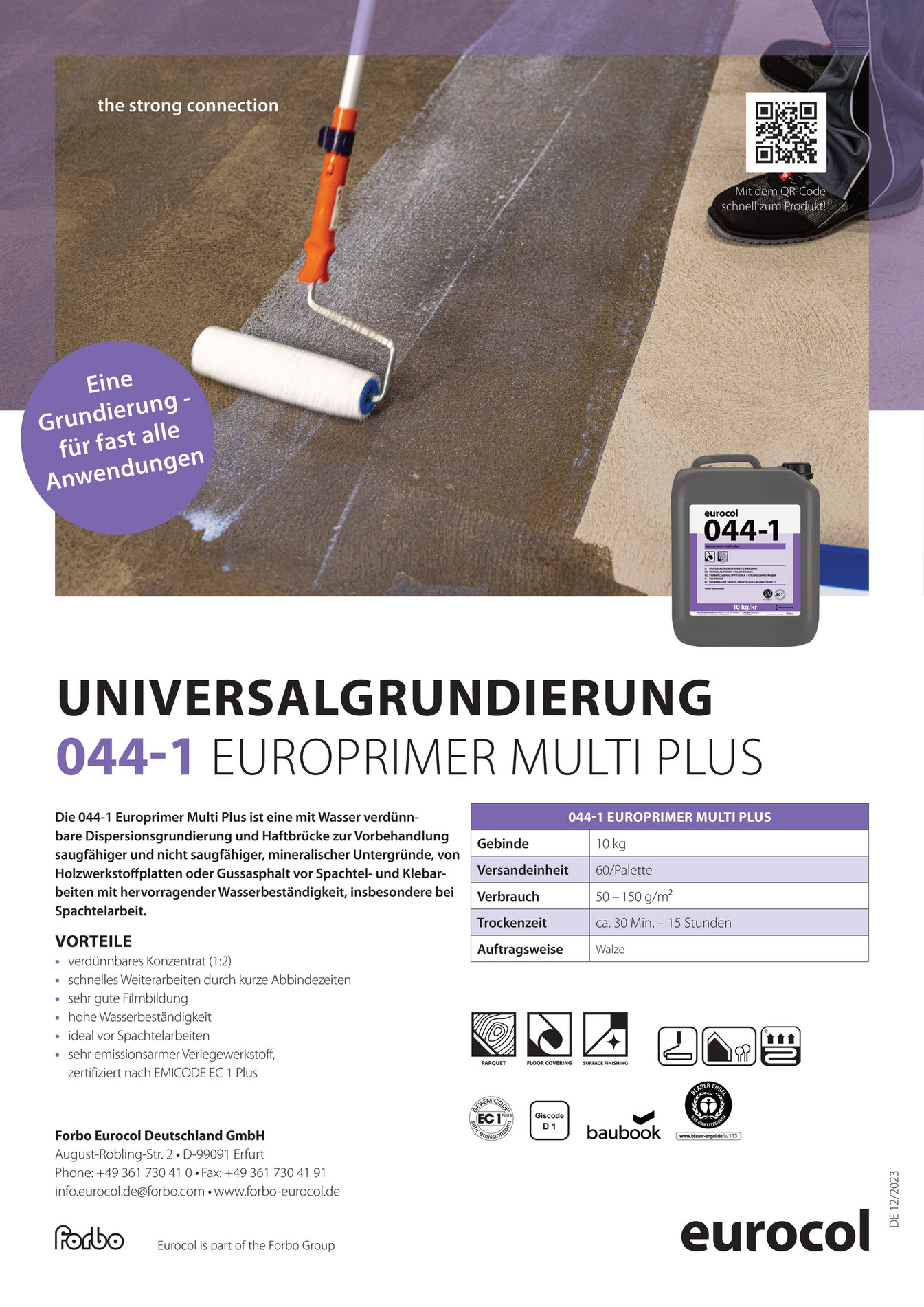 Eurocol - Produktblatt_044-1 Europrimer Multi Plus - Page 1