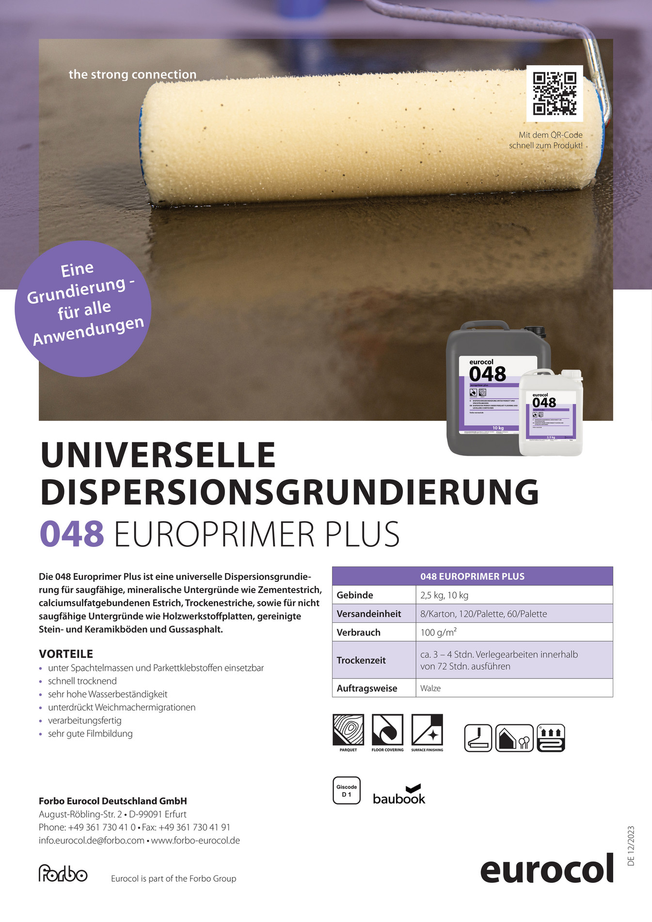 Eurocol - Produktblatt_048 Europrimer Plus - Page 1