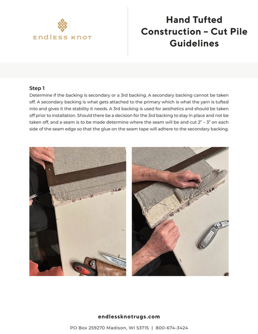 Endless Knot - Installation Guidelines - Page 2-3