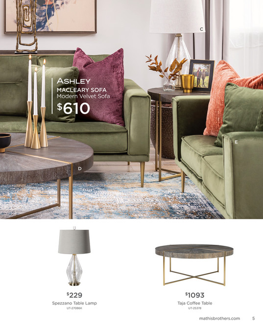 Mathis Brothers Furniture MBF_2022_SpringLookbook Page 45