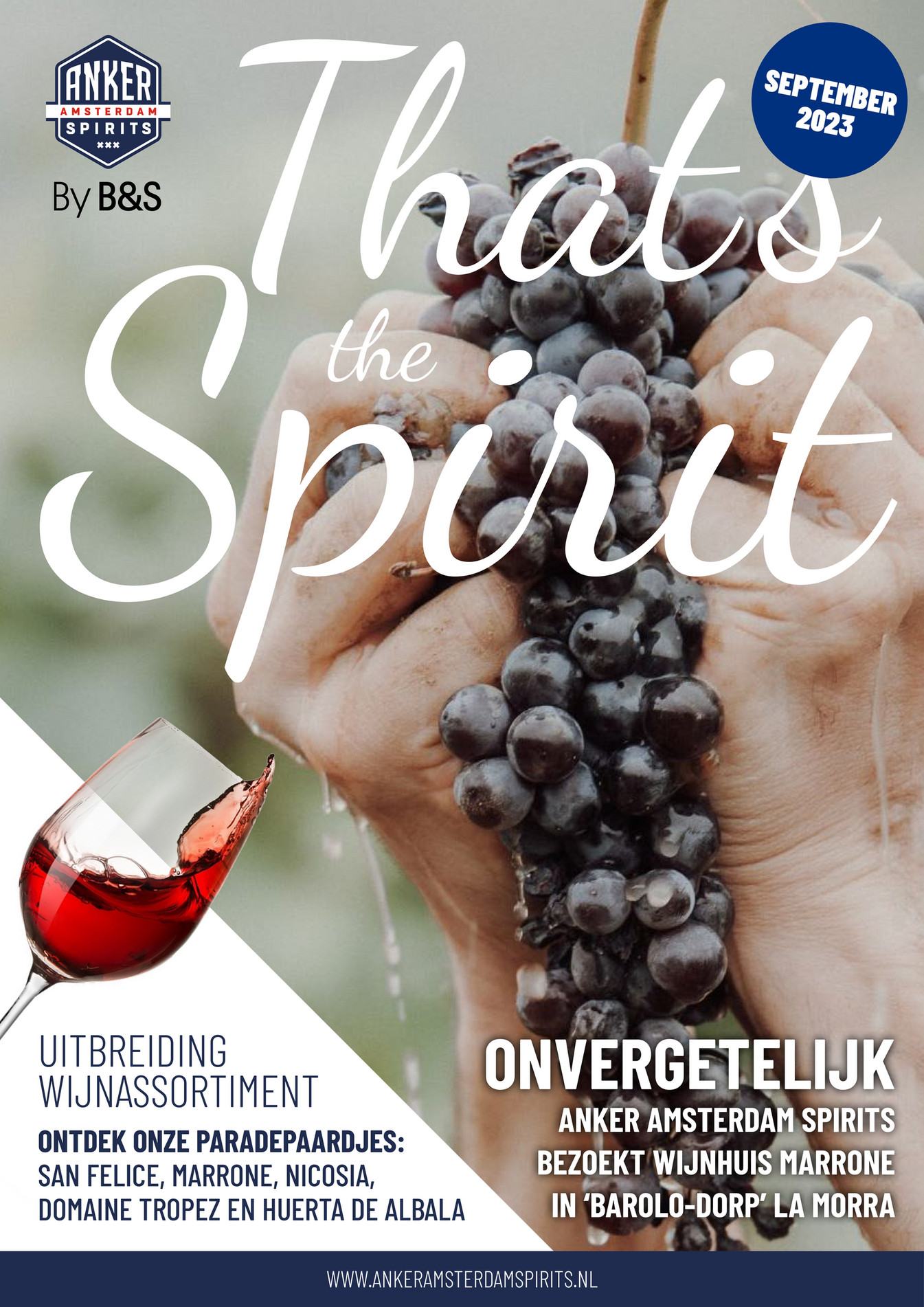 B&S International - Anker Amsterdam Spirits Actiefolder September 2023 ...