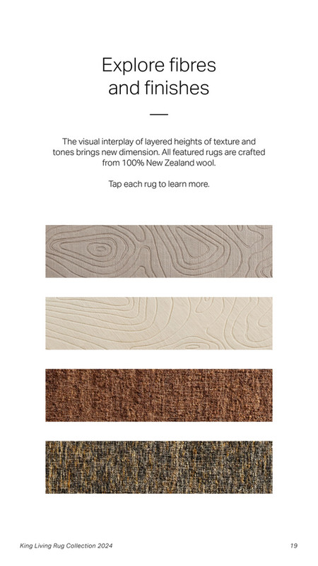King Living 2024 Rug Collection - Page 19