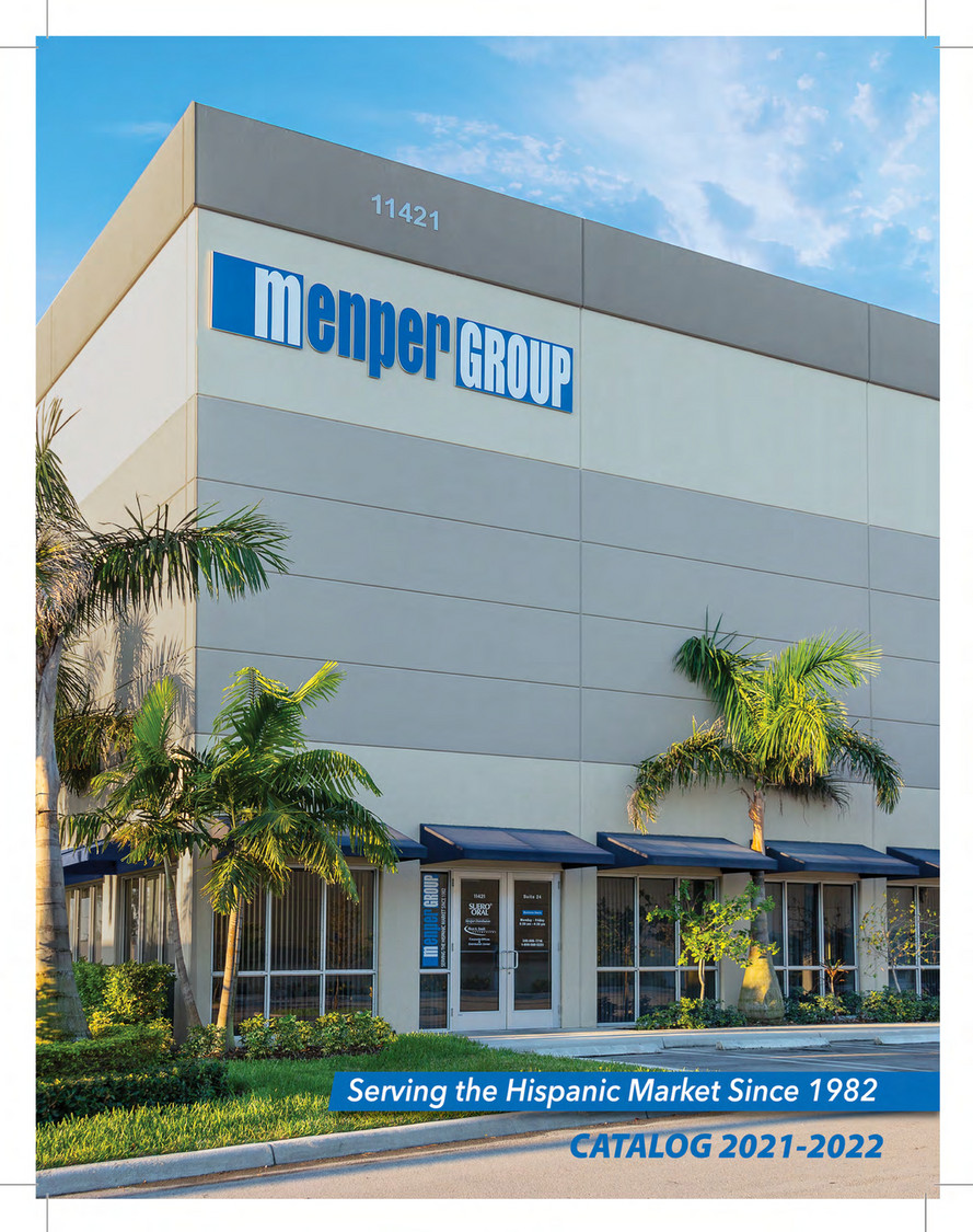 Menper Group - Menper Updated Catalog 2021-22