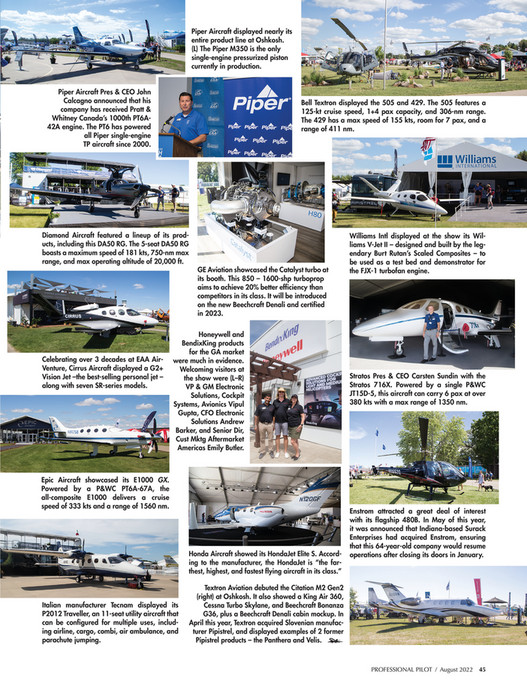 Piper Ceo Professional Pilot Magazine August 2022 - Page 48-49