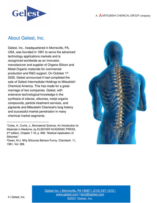 Mitsubishi Chemical America - Gelest Case Study: Create. Collaborate ...