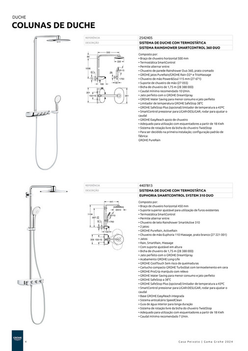 Casa Peixoto CATALOGO GAMA GROHE 2024 B 1 DIGITAL P Gina 4 5   75201df0 85d4 4841 B06b 4edfe7924b4a At600 