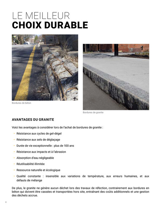 Polycor Brochure.pdf Polycor - Brochure Bordure de rues - 2025 (Français) - Page 8-9