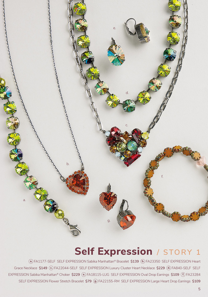 Sabika deals heart necklace