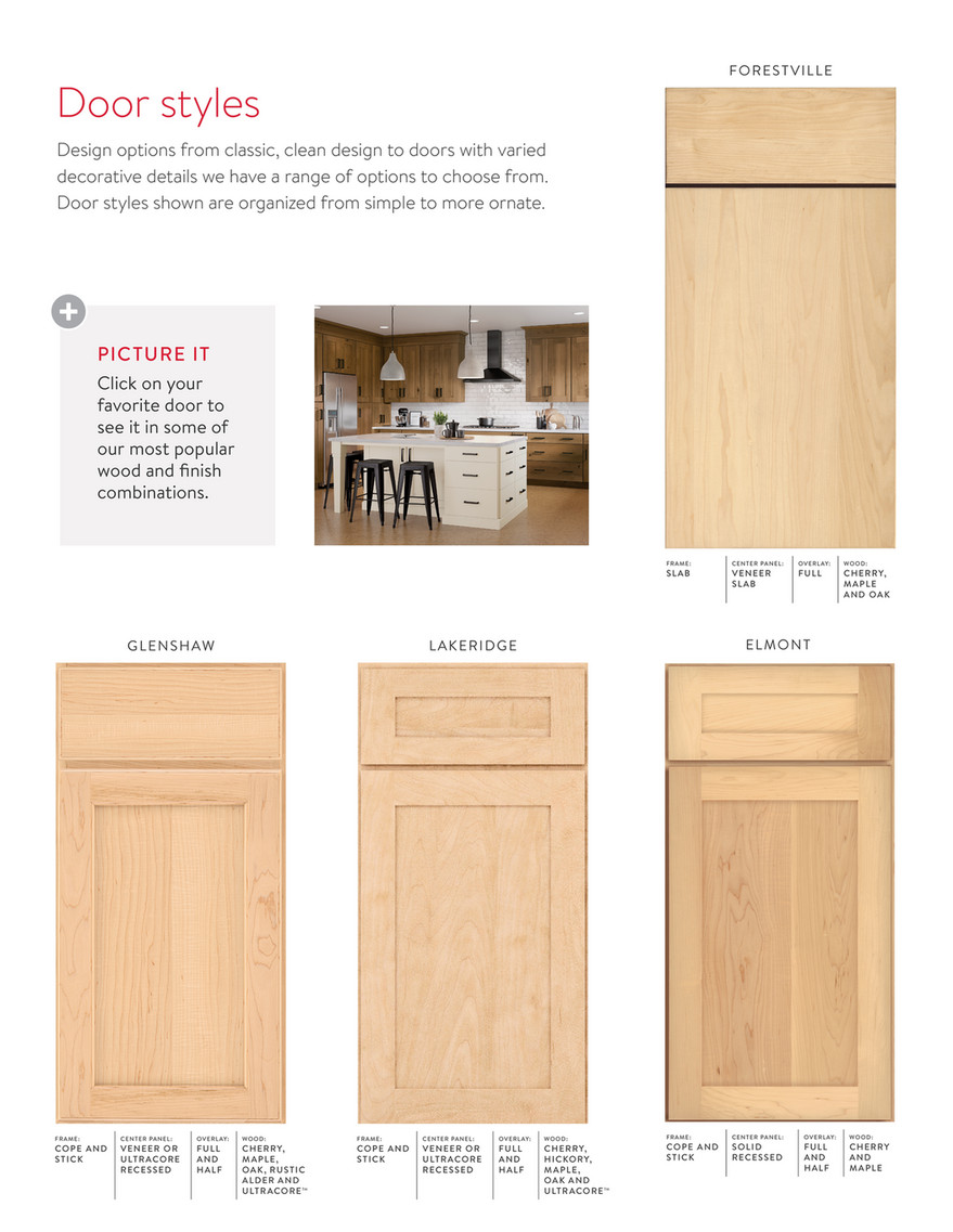 Cardell - Cardell Designer Collection 1122 - Fox Valley Maple in Kaffe